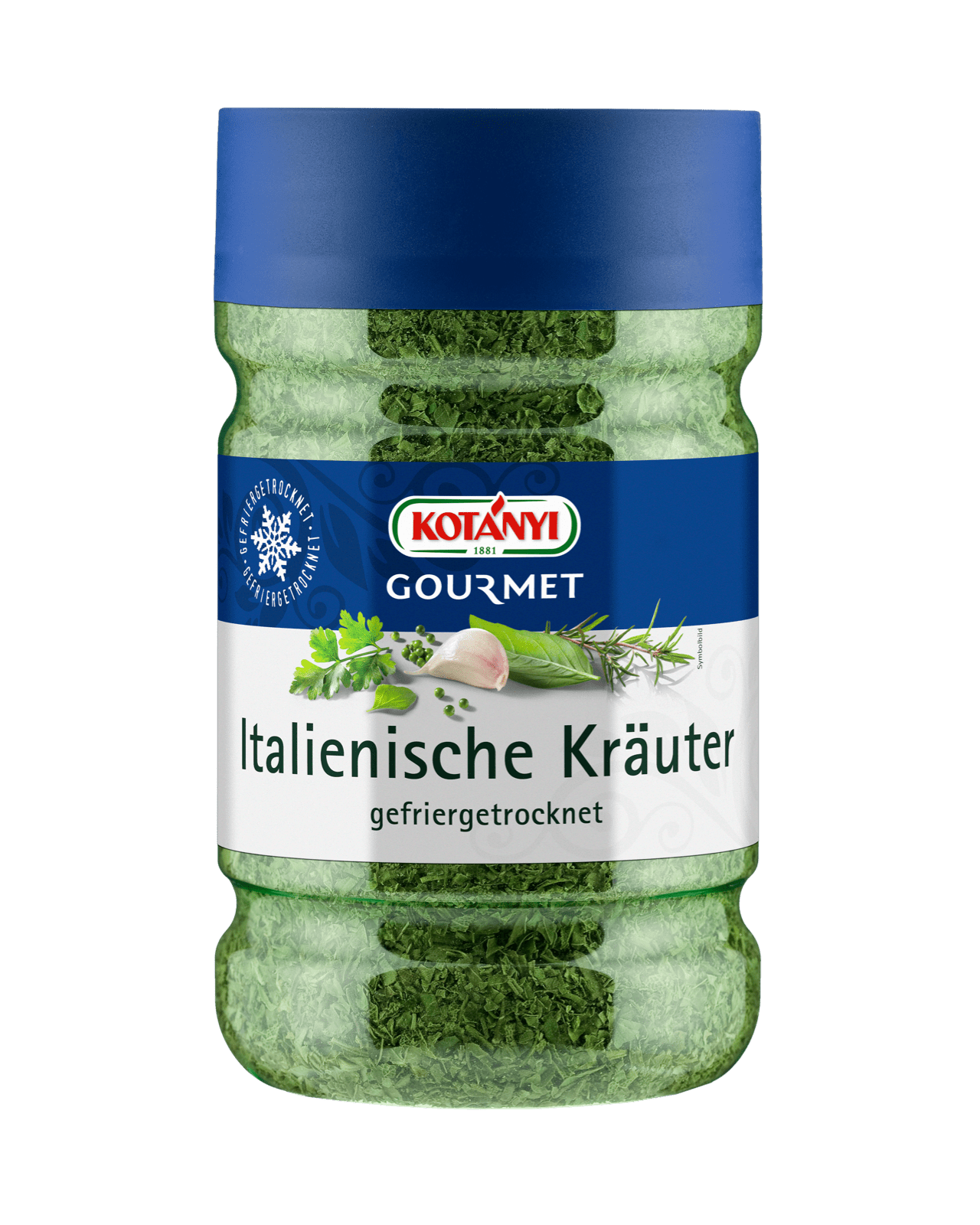 Kotányi Gourmet Italienische Kräuter gefriergetrocknet in der 1200ccm Dose