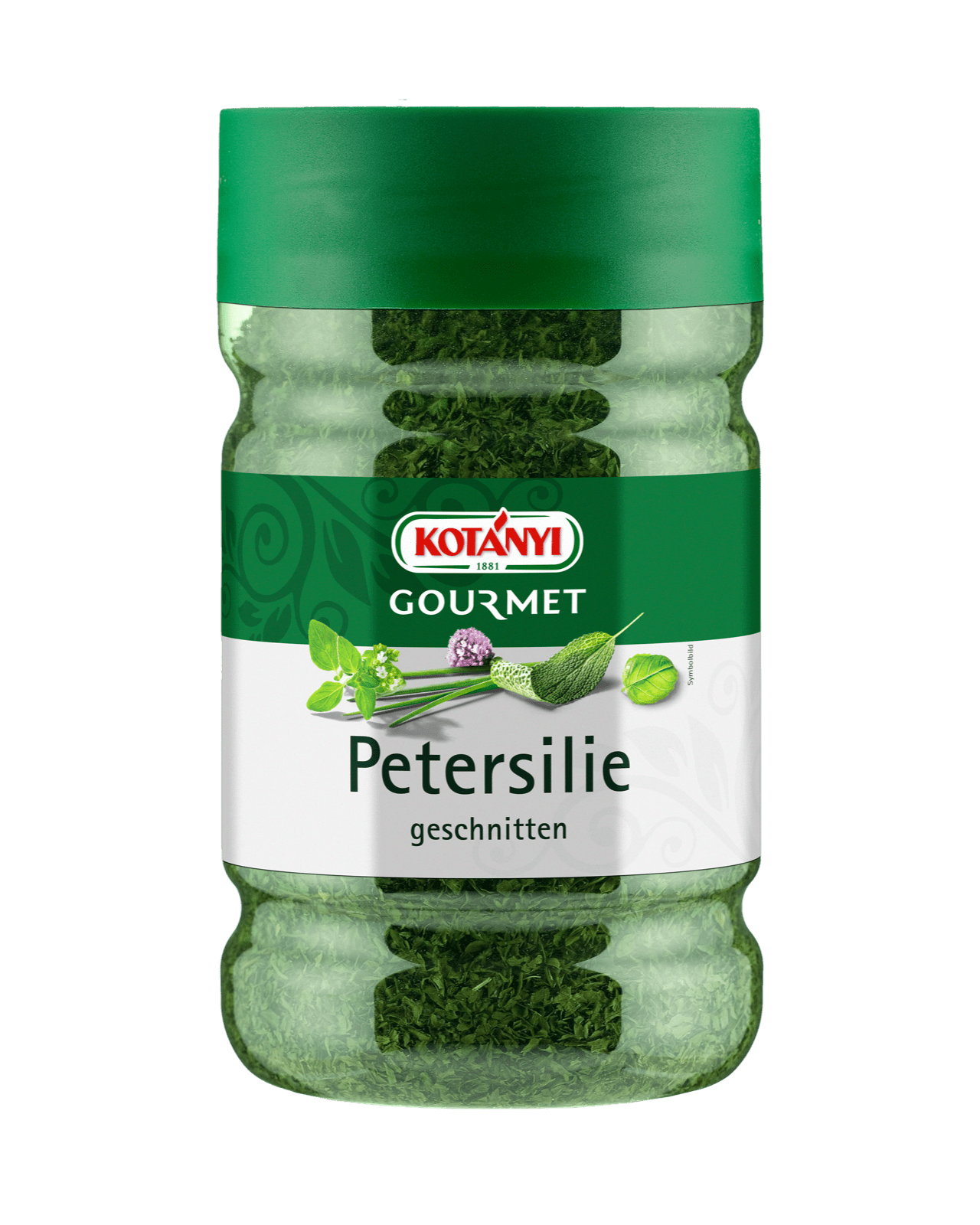 Kotányi Gourmet Petersilie geschnitten in der 1200ccm Dose