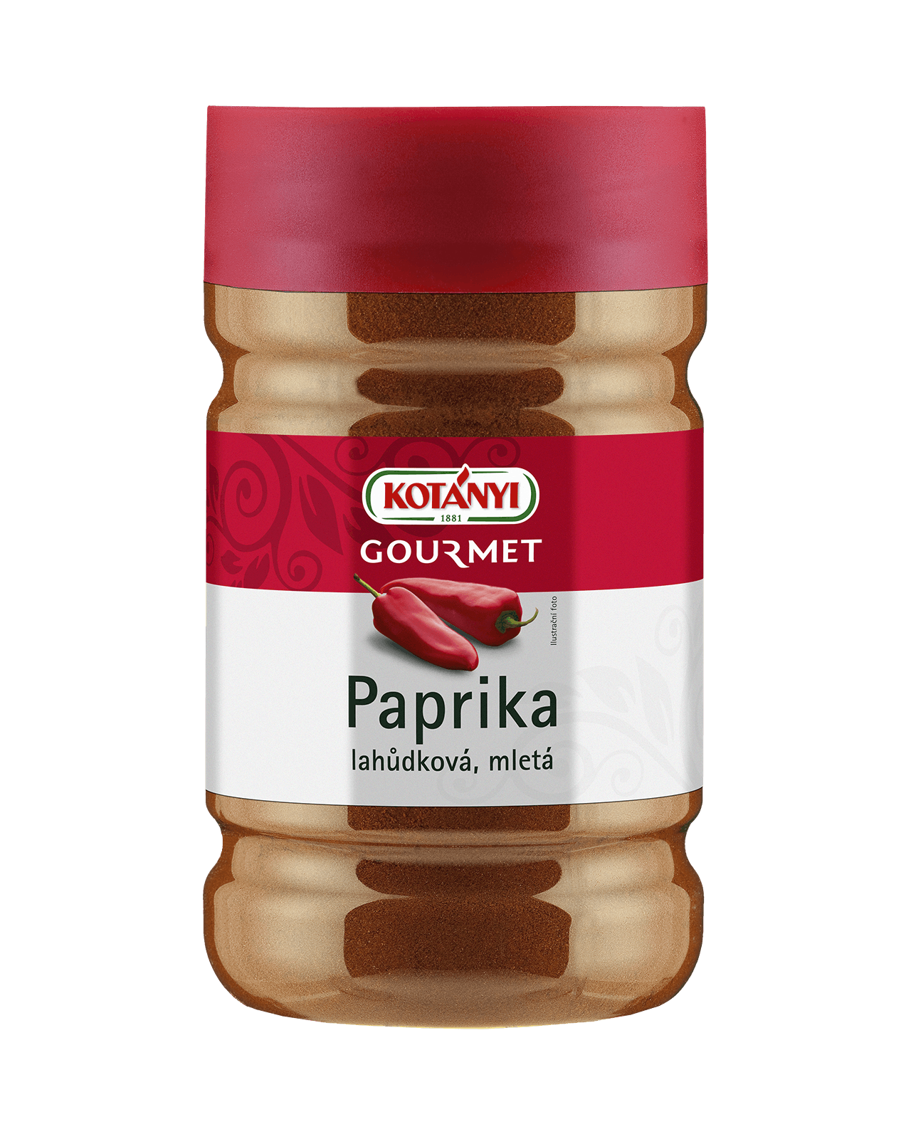 240103 Kotanyi Paprika Lahůdková B2b Tin 1200ccm