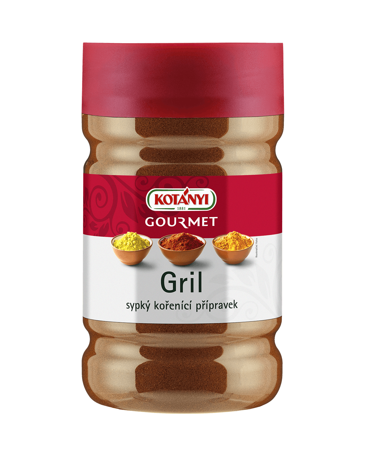 242703 Kotanyi Gril B2b Tin 1200ccm