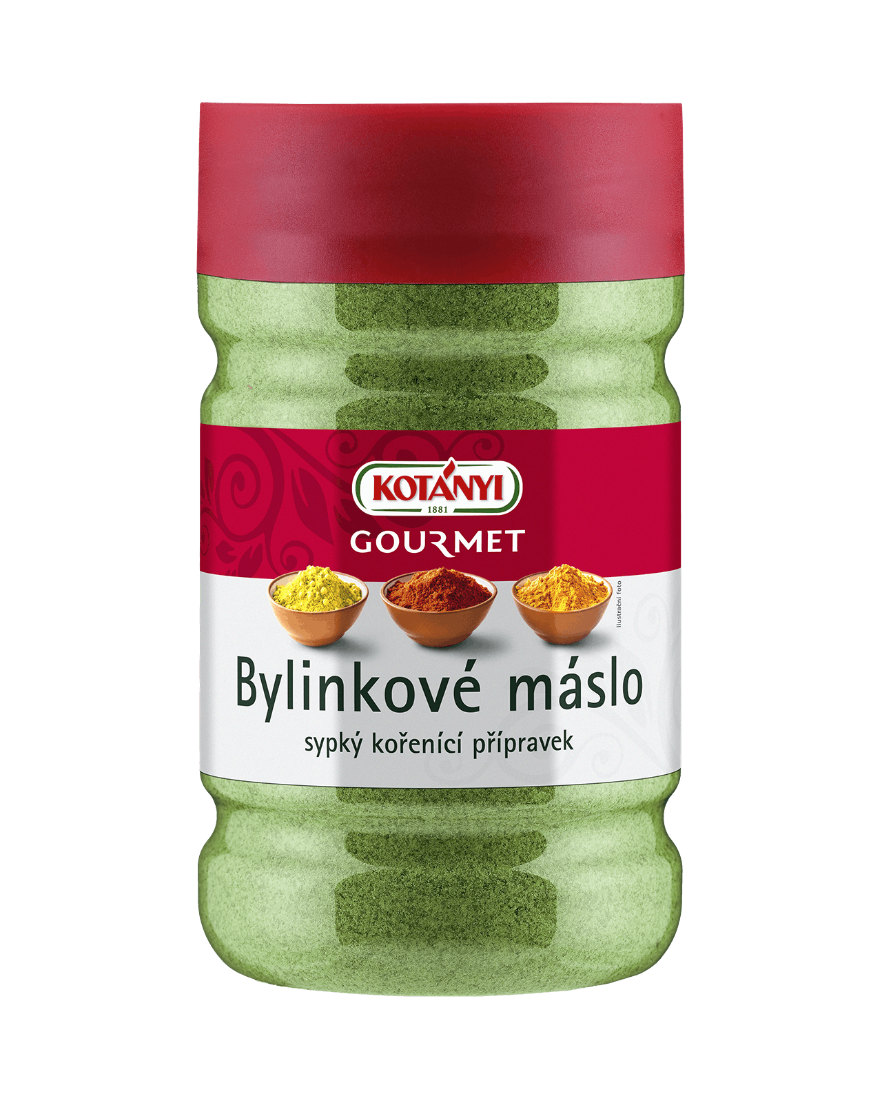 243803 Kotanyi Bylinkové Máslo B2b Tin 1200ccm