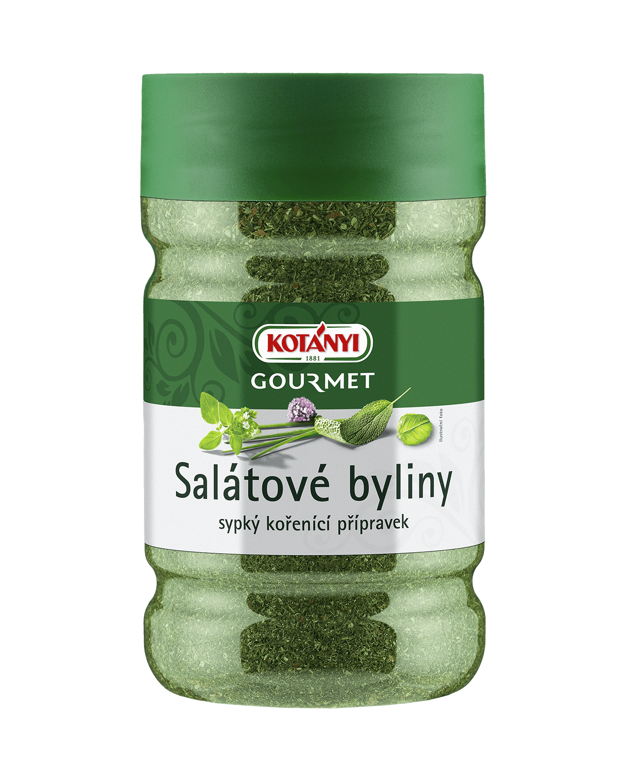 247203 Kotanyi Salátové Byliny B2b Tin 1200ccm