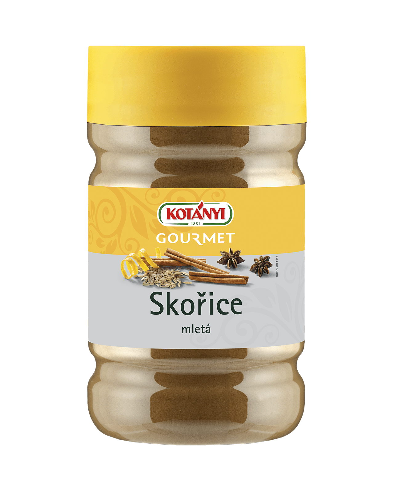 249203 Kotanyi Skořice Mletá B2b Tin 1200ccm