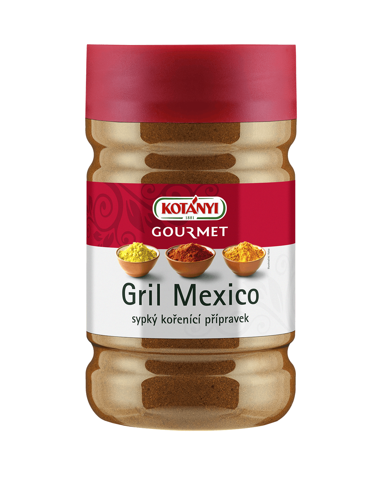 251403 Kotanyi Gril Mexico B2b Tin 1200ccm