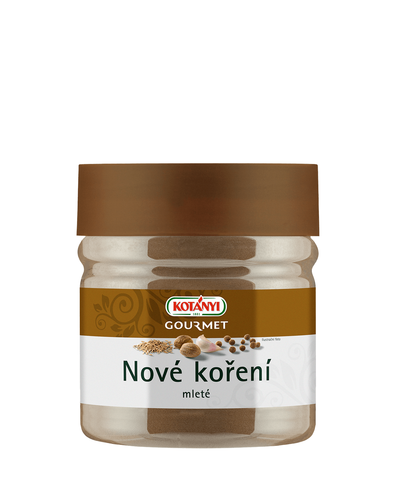 732503 Kotanyi Nové Koření Mleté B2b Tin 400ccm