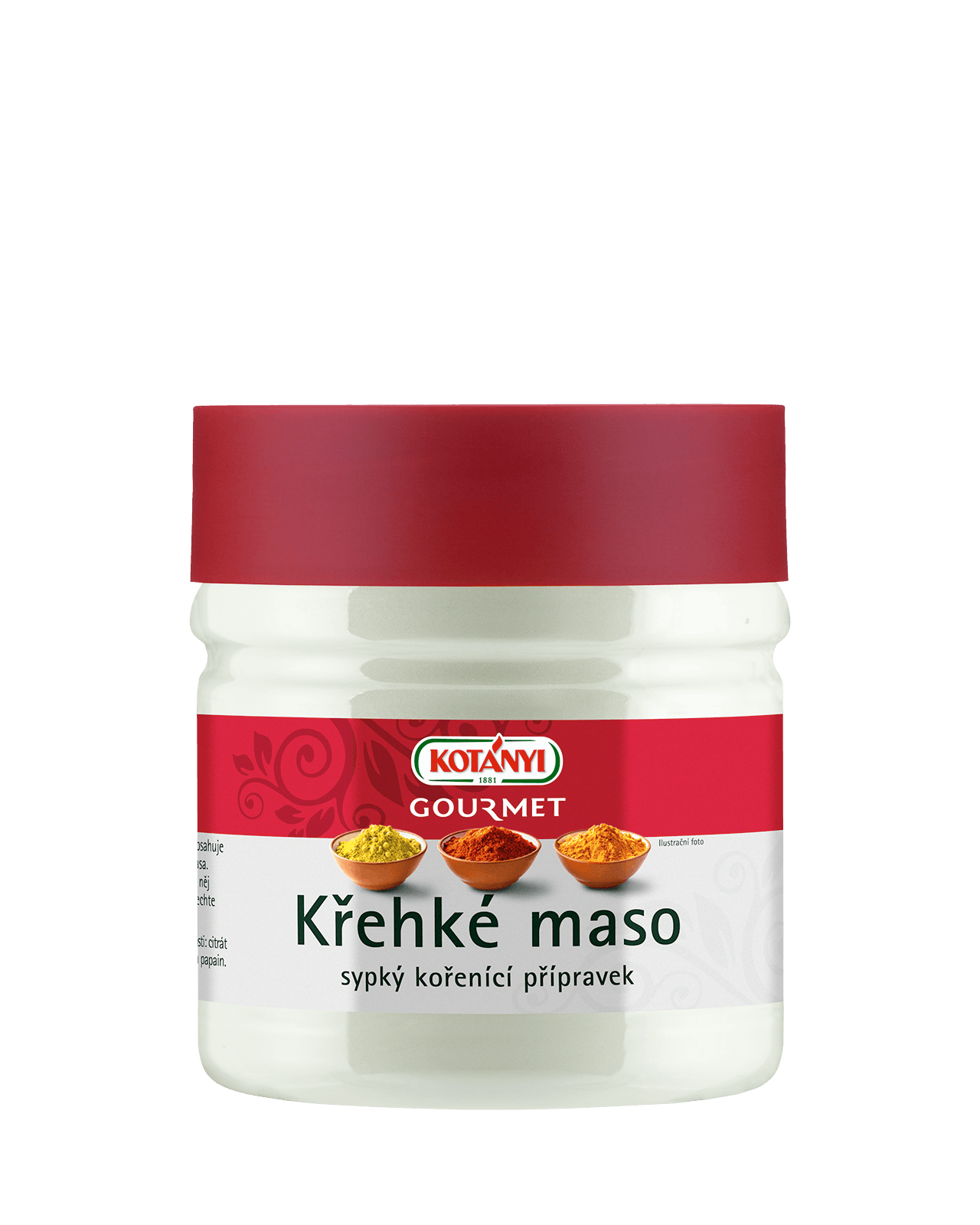 737503 Kotanyi Křehké Maso B2b Tin 400ccm