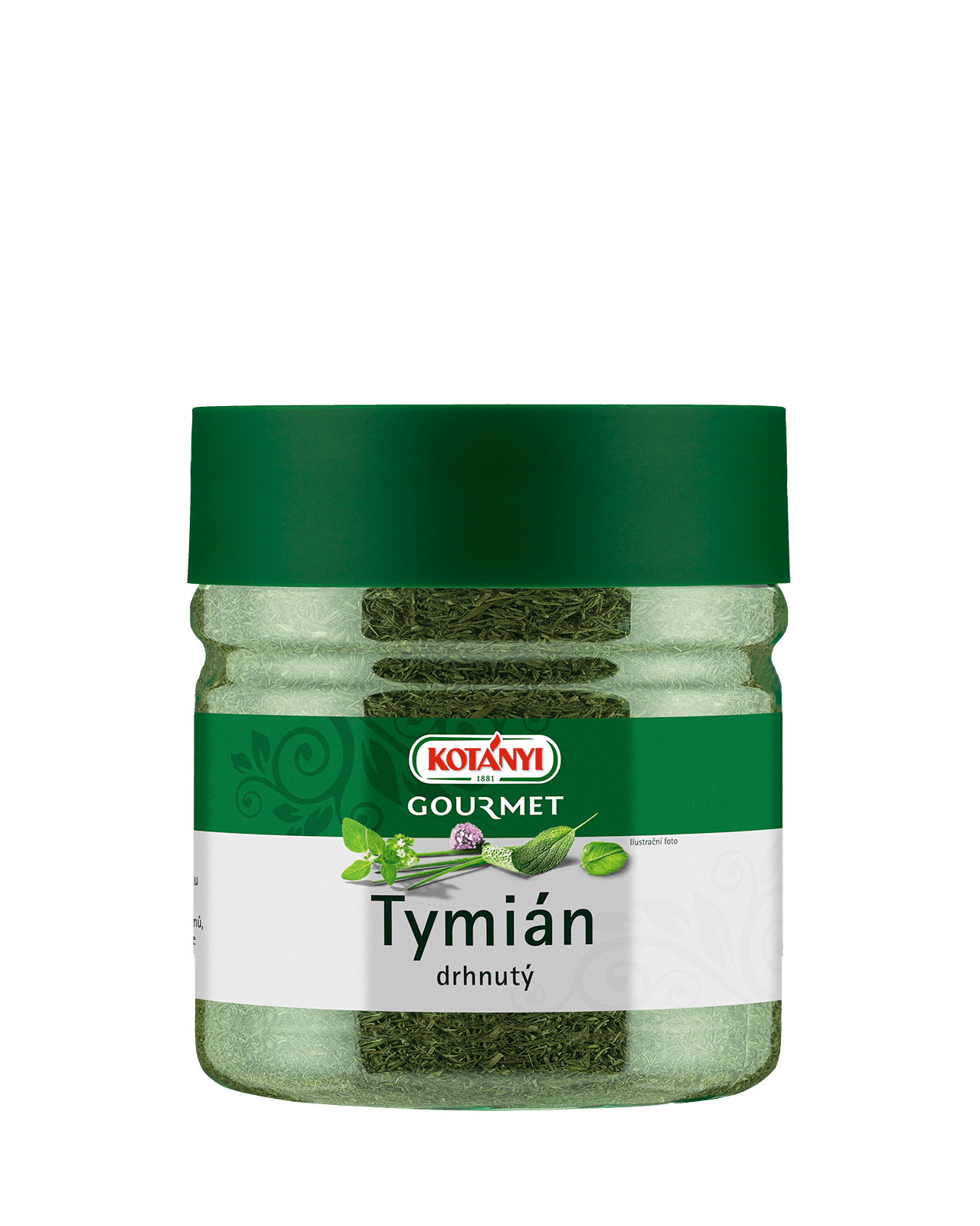 738103 Kotanyi Tymián Drhnutý B2b Tin 400ccm
