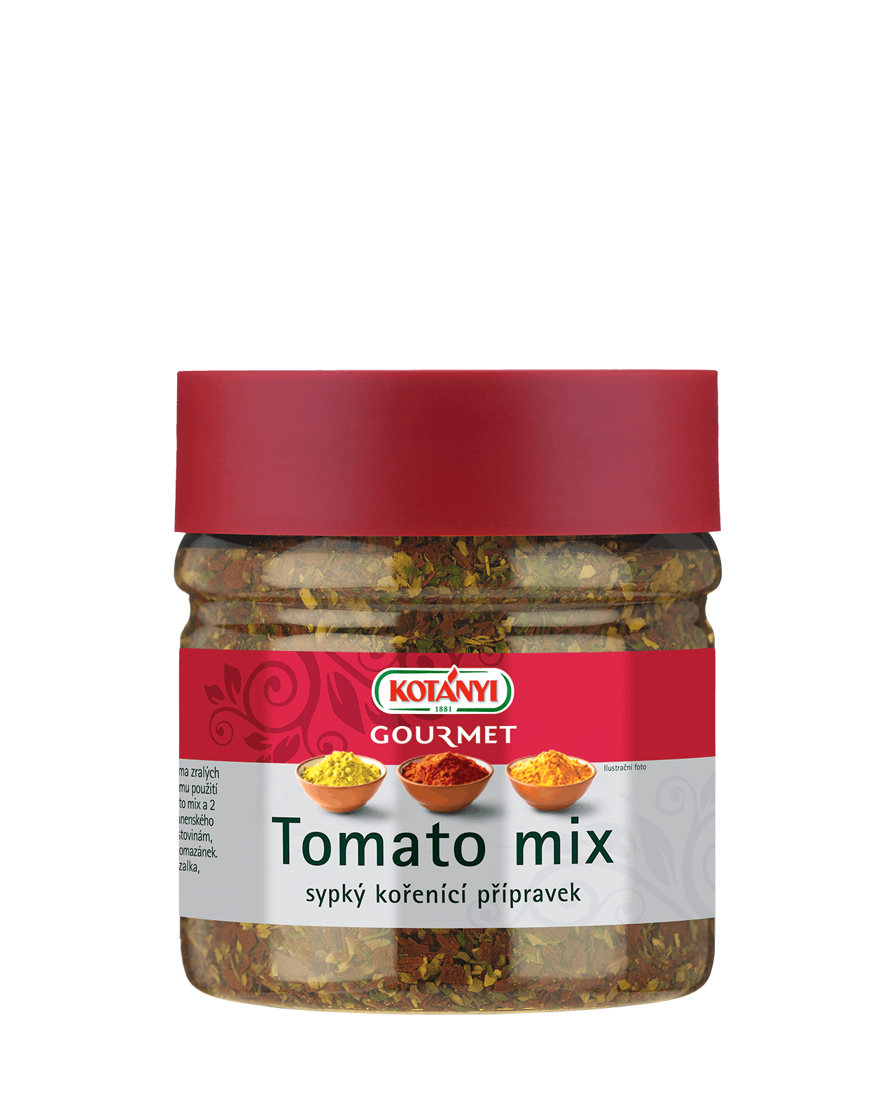 742803 Kotanyi Tomato Mix B2b Tin 400ccm