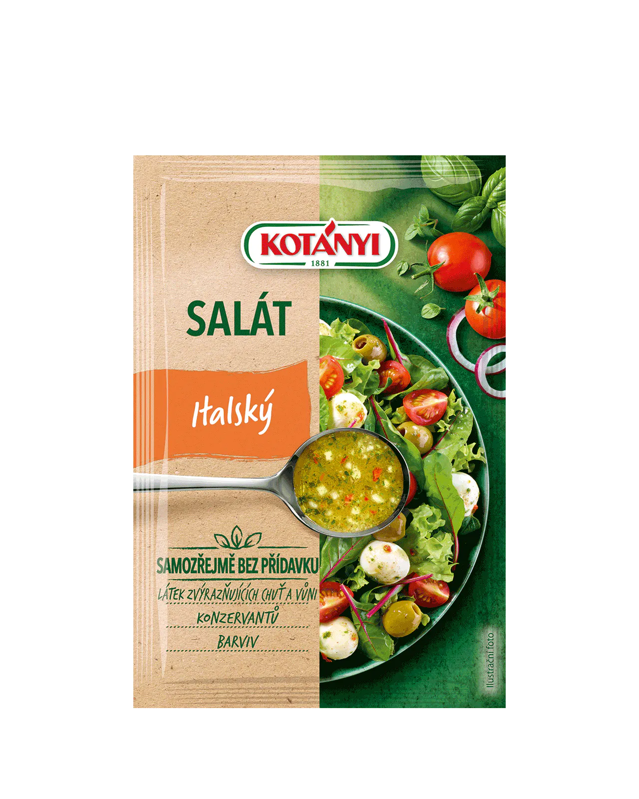 8590132010654 106503 Kotányi SalÁt Italský Cz Pouch Vs
