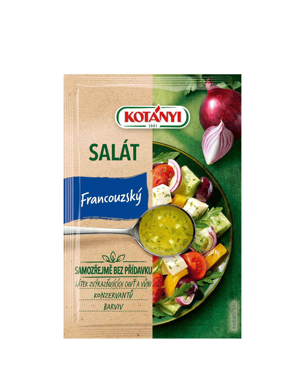 8590132010661 106603 Kotányi SalÁt Francouzský Cz Pouch Vs