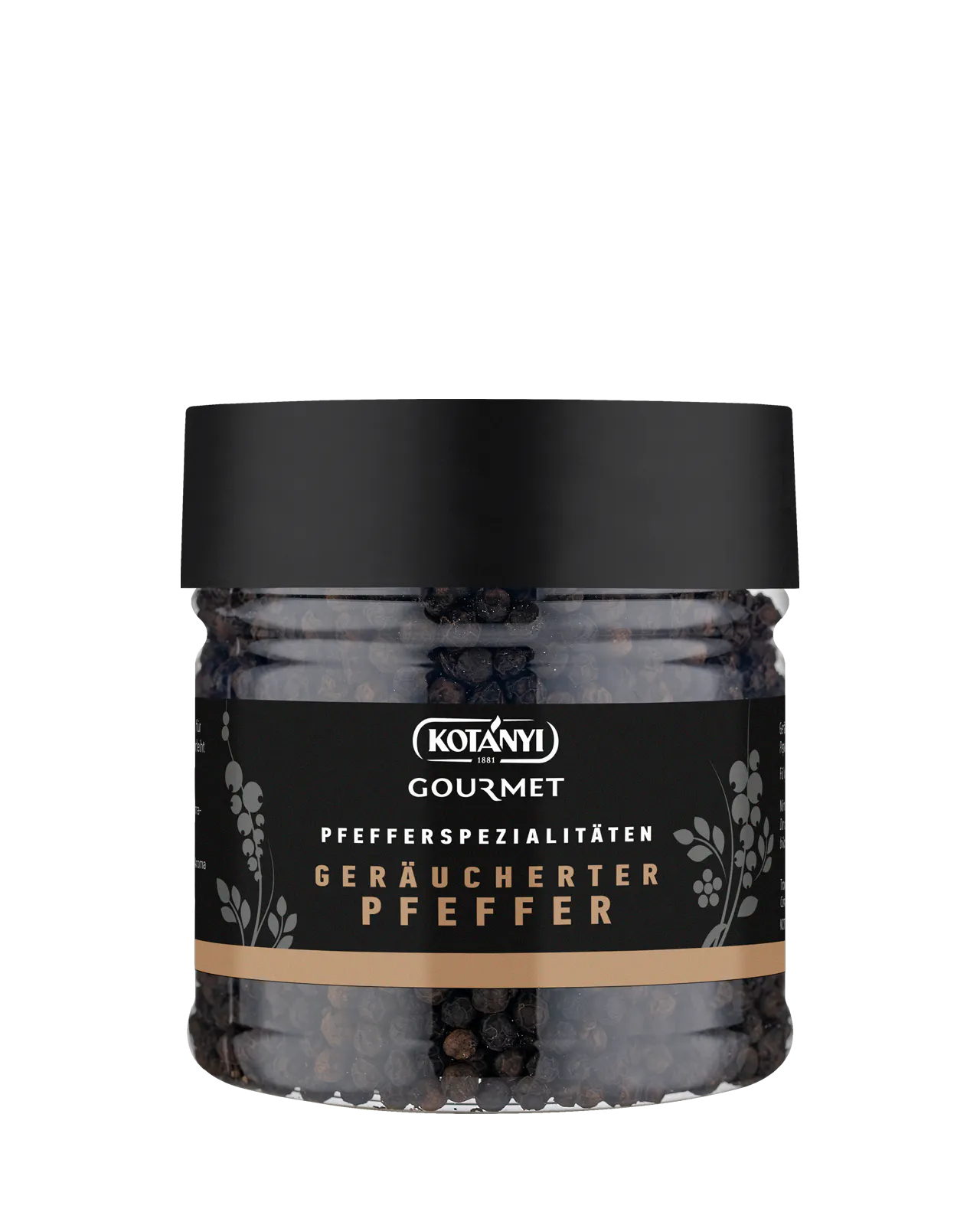 747901 Geraeucherter Pfeffer 400ccm Dose Kotanyi Gourmet