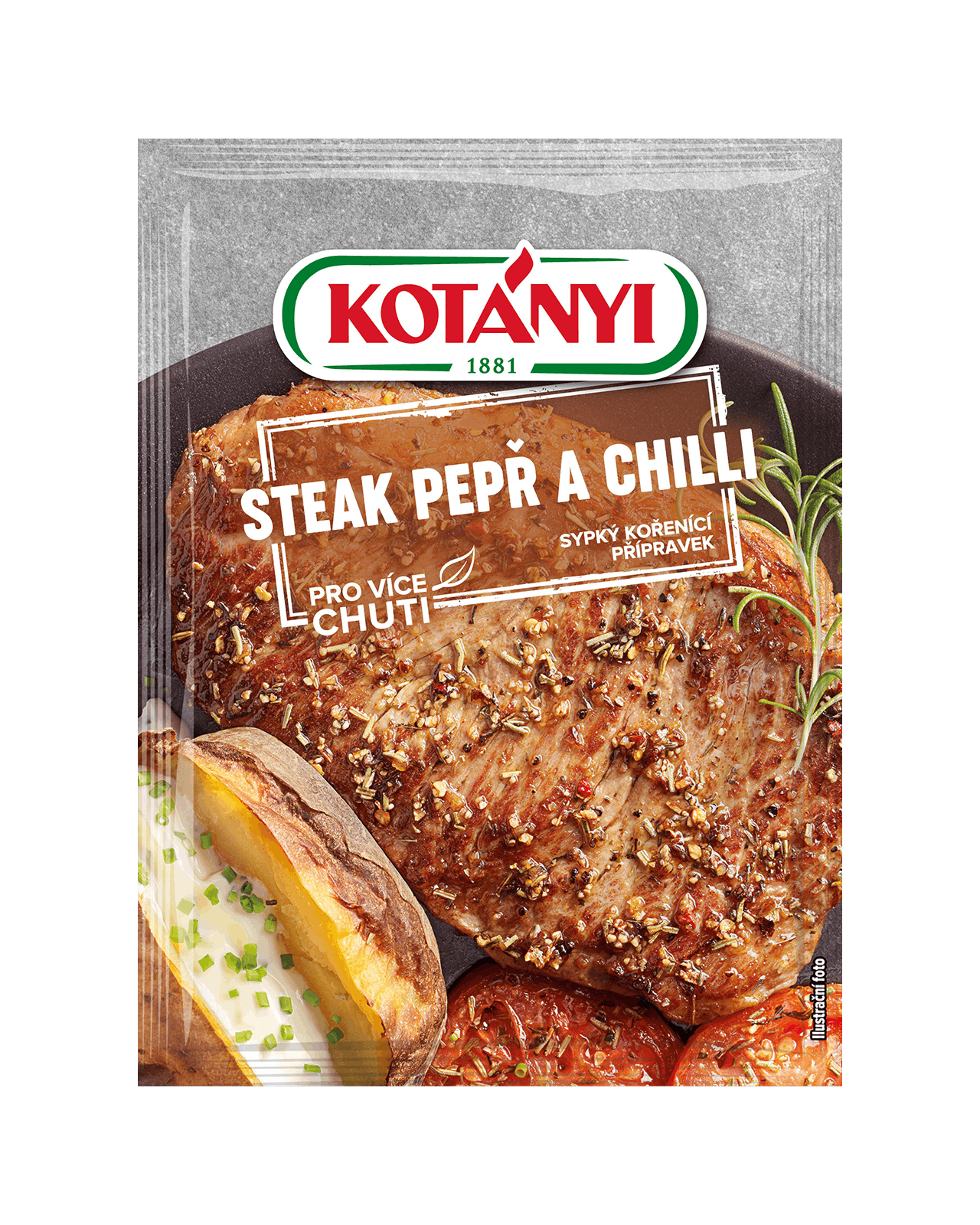 8590132011897 11890301 Kotányi Steak Pepr A Chilli Sypky Korenici Pripravek Cz Pouch Vs