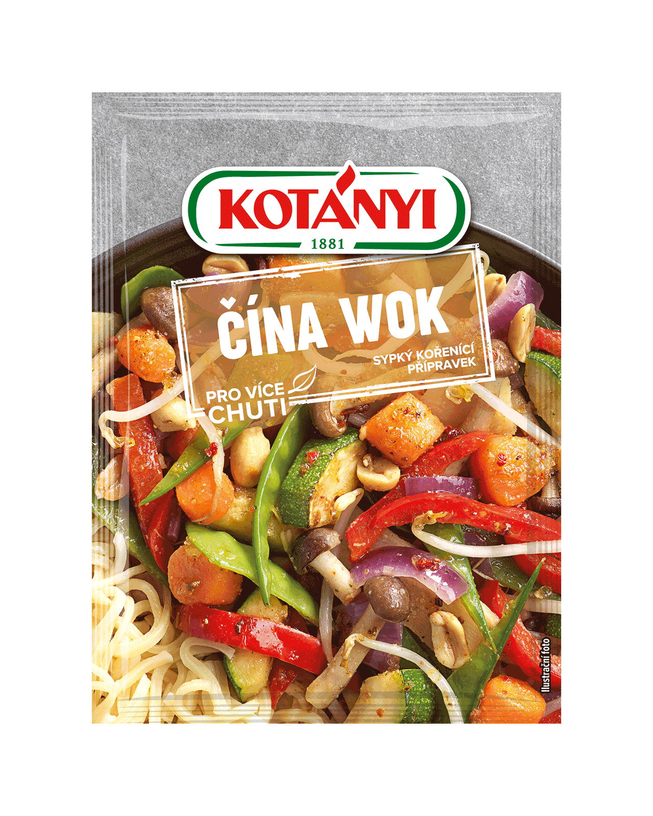 8590132018100 181003 Kotányi Čína Wok Sypký Kořenící Přípravek Cz Pouch Vs